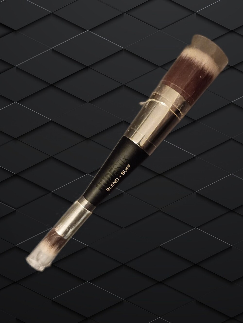 NUDESTIX Dual-Ended Blend + Buff Makeup Brush